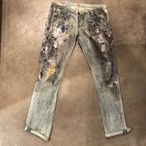 Sinclair MFGRP distressed denim - Picture 1 of 3